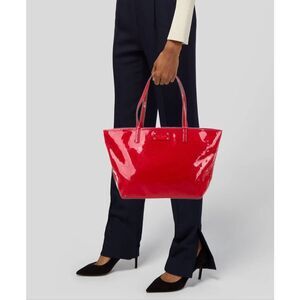 NWT Kate Spade New York Red Harmony Metro Tote Handbag Purse